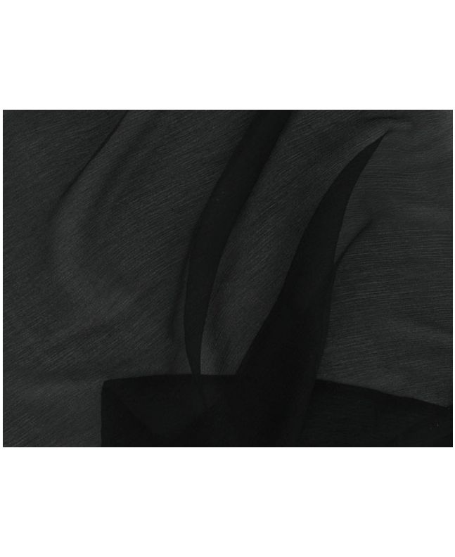Silk Chiffon - Black