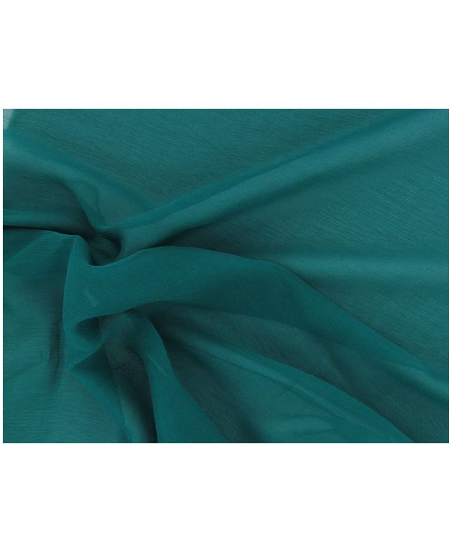 Silk Chiffon - Bottle Green