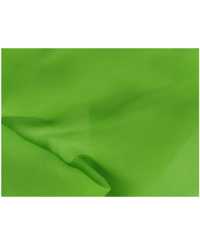 Silk Chiffon - Lime