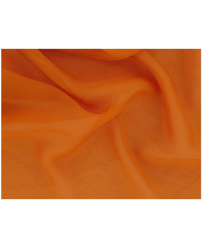 Silk Chiffon - Orange
