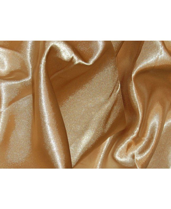 Silk Feel Polyester Satin, Antique Gold