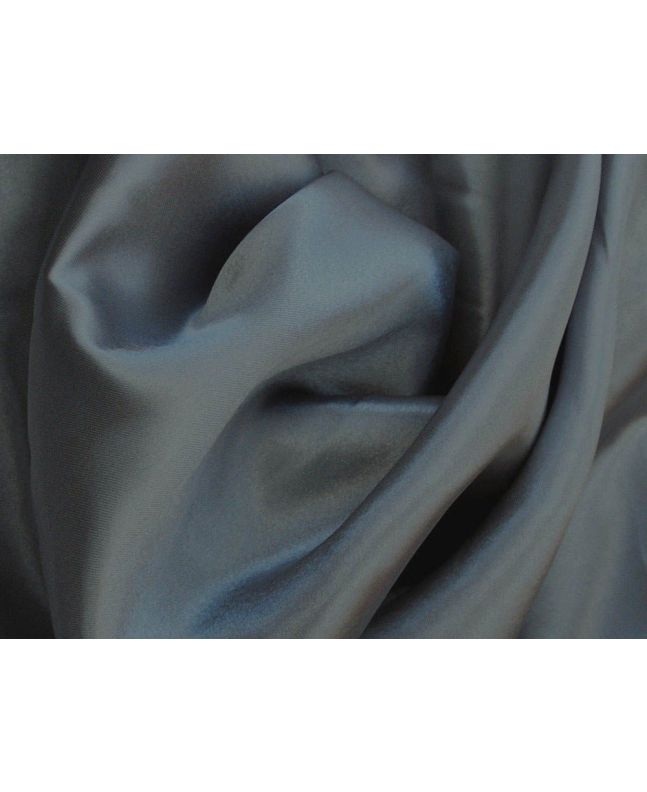 Silk Feel Polyester Satin, Dark Grey