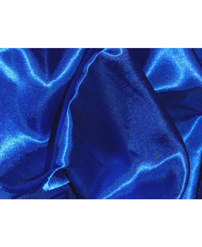 Silk Feel Polyester Satin, Royal Blue