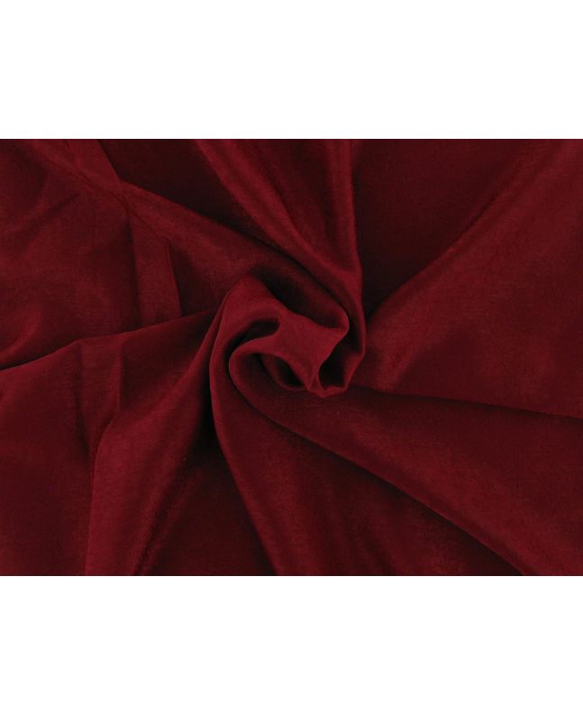 Silky Velvet Satin, Claret