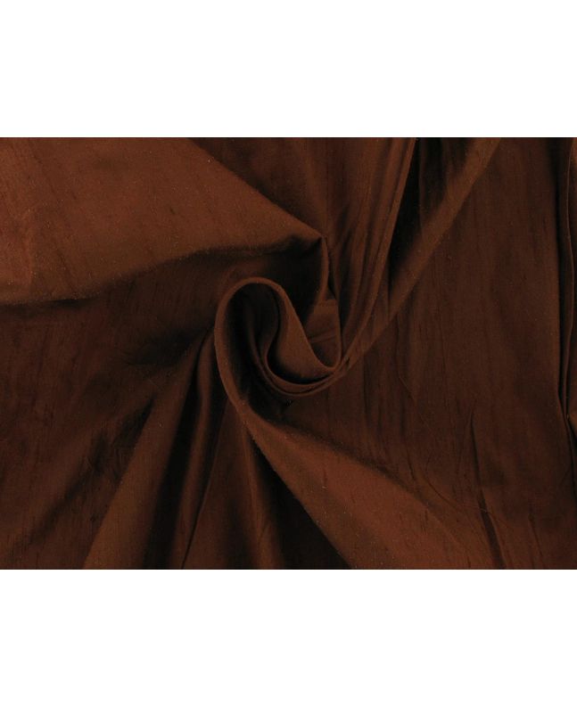 Slubby Silk Dupion, Copper
