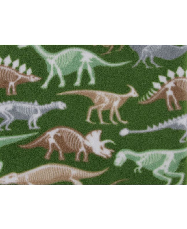 Soft Anti Pil Fleece, Dinosaur Dig
