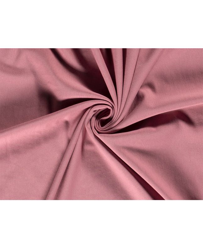 Soft Brushed Cotton French Terry, Antique Pink