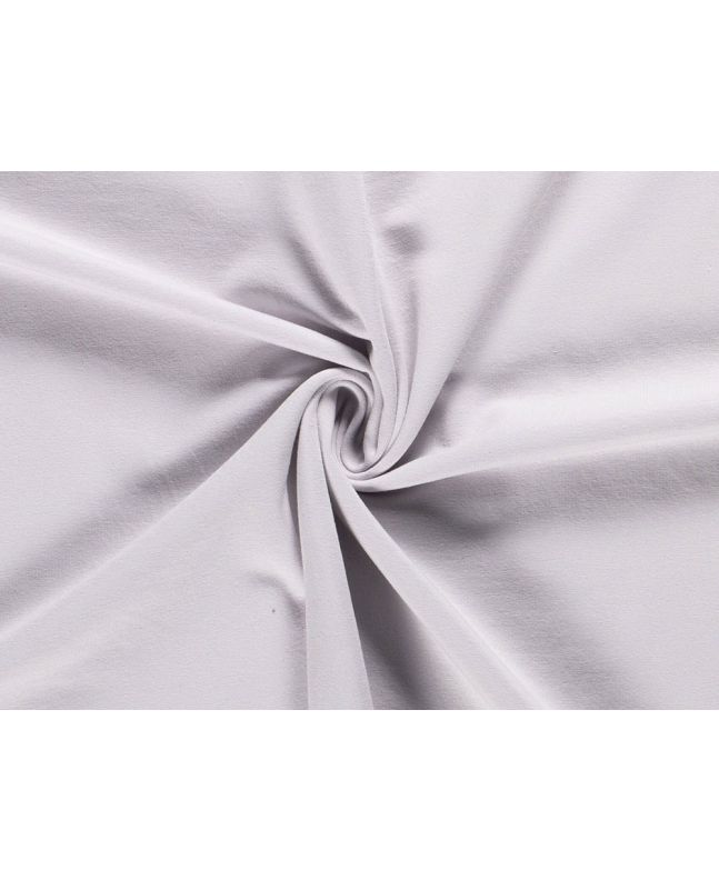 Soft Brushed Cotton French Terry, Light Grey