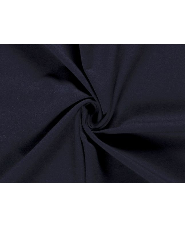 Soft Brushed Cotton French Terry, Navy