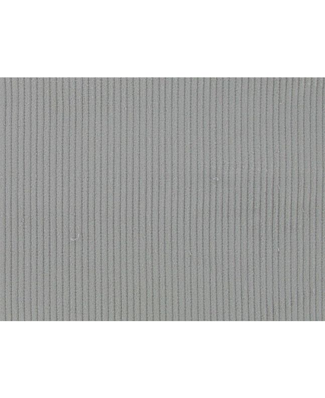 Soft Cotton 7 Wale Corduroy, Silver Grey