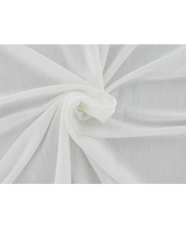 Soft Touch Polyester Jersey, Ivory