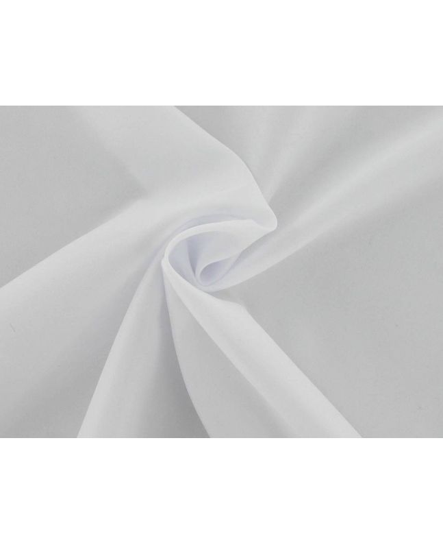 Soft Touch Polyester Lining, White
