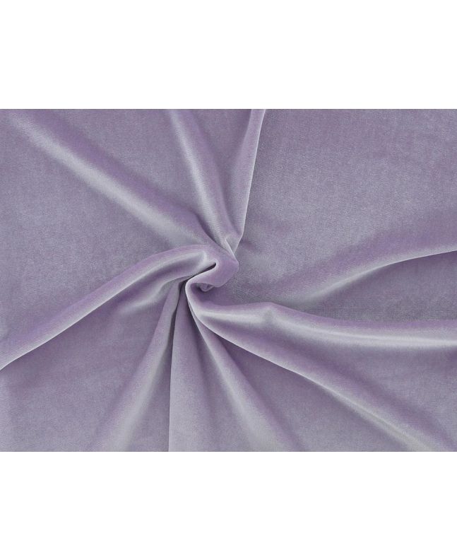 Spandex Plush Stretch Velour, Lilac