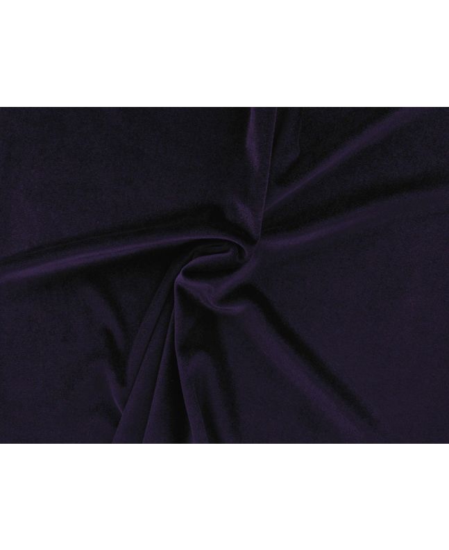 Spandex Plush Stretch Velour, Purple