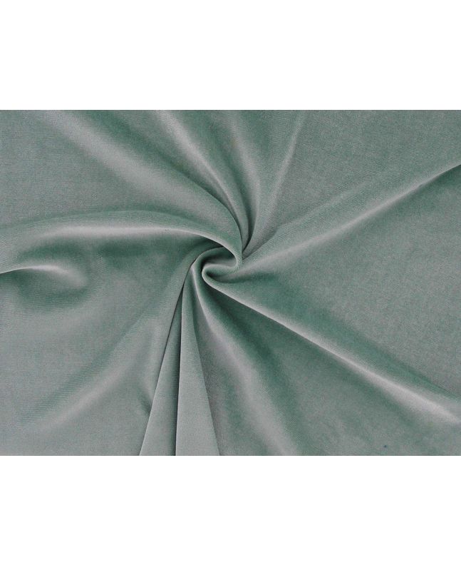 Spandex Plush Stretch Velour, Sage