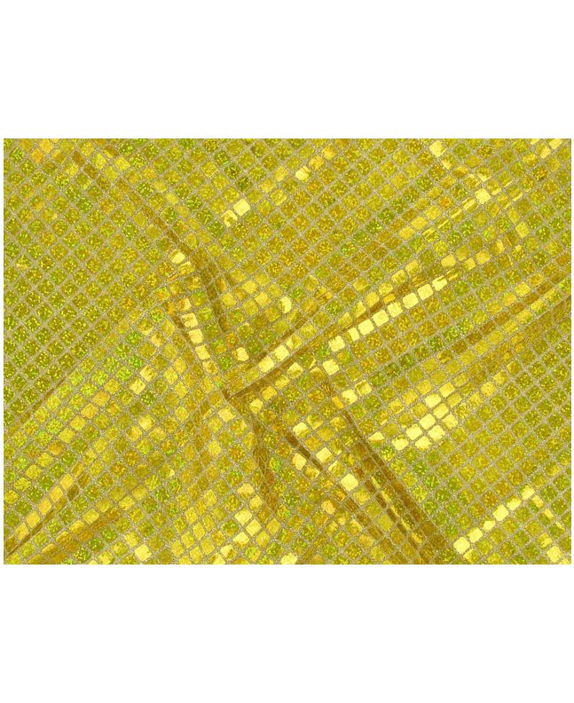 Square Hologram Sequin - Gold