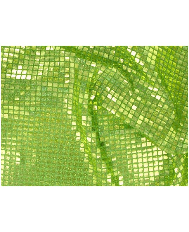 Square Hologram Sequin - Lime