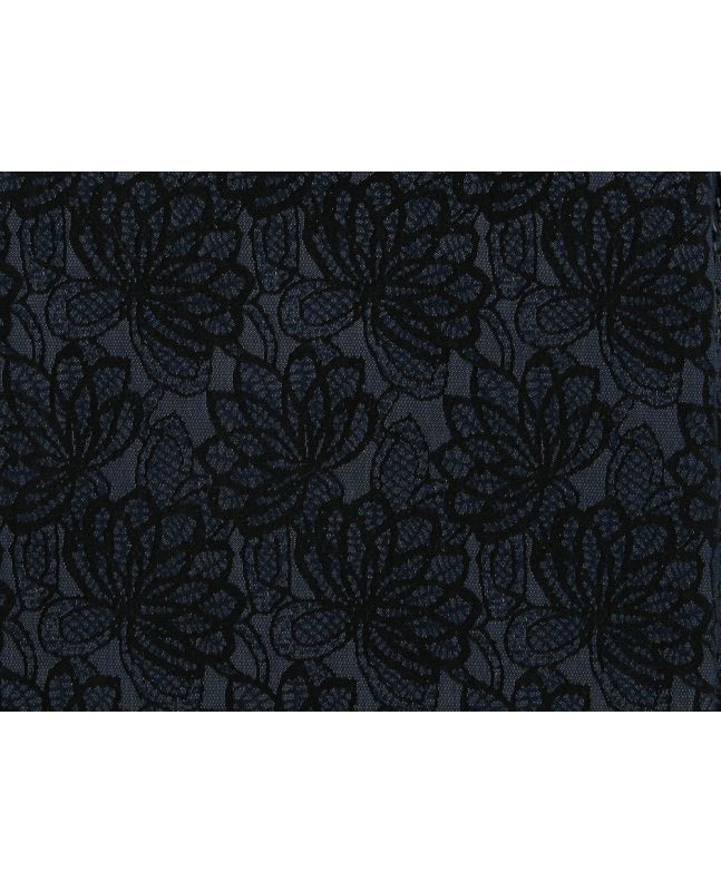 Star Jasmine Denim Look Stretch Jacquard, Dark Blue