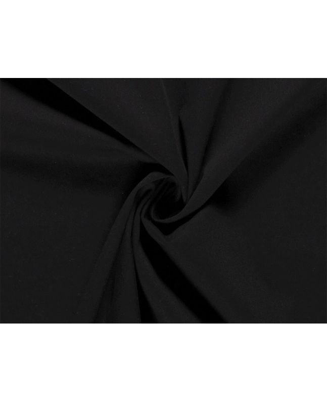 Stretch Chino Soft Cotton Twill, Black