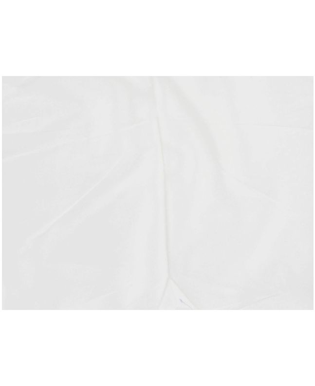 Stretch Cotton Sateen - White