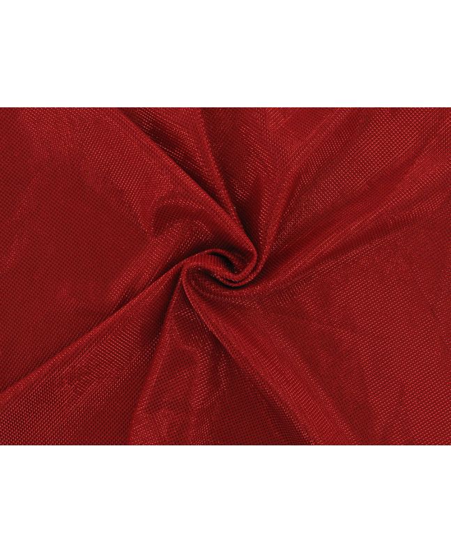 Stretch Knit Square Foil, Red