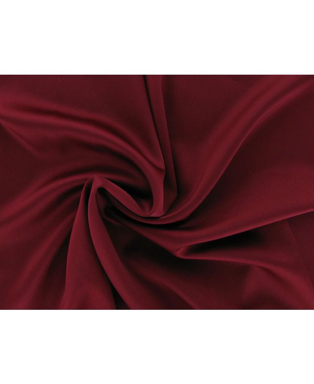 Stretch Satin Crepe, Wine