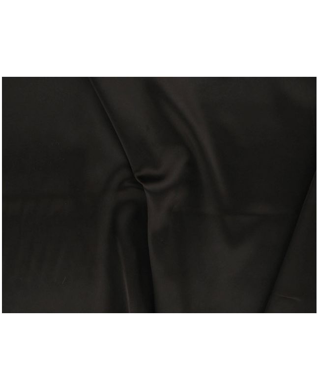 Stretch Satin - Dark Brown