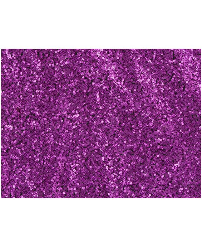 Stretch Tulle With 3mm Sequin - Fuchsia