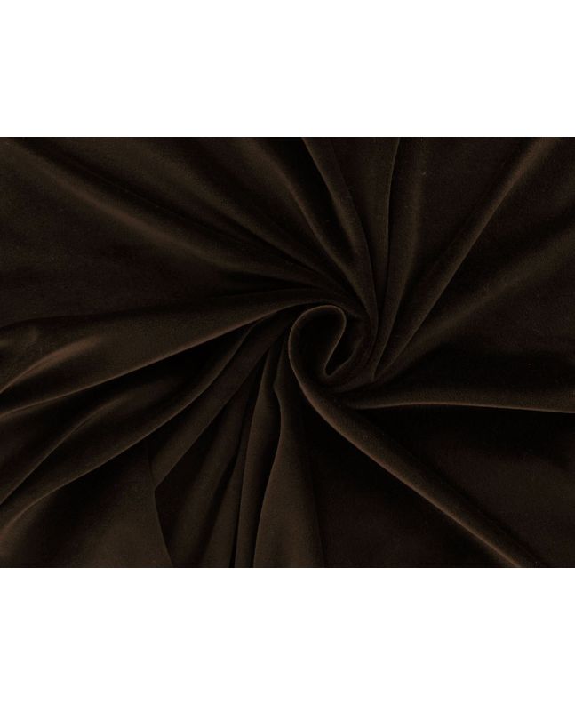 Stretch Velour, Brown