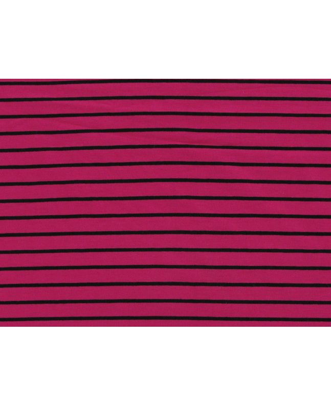 Stripe, Jersey Collection, Bright Stripe, Fuchsia