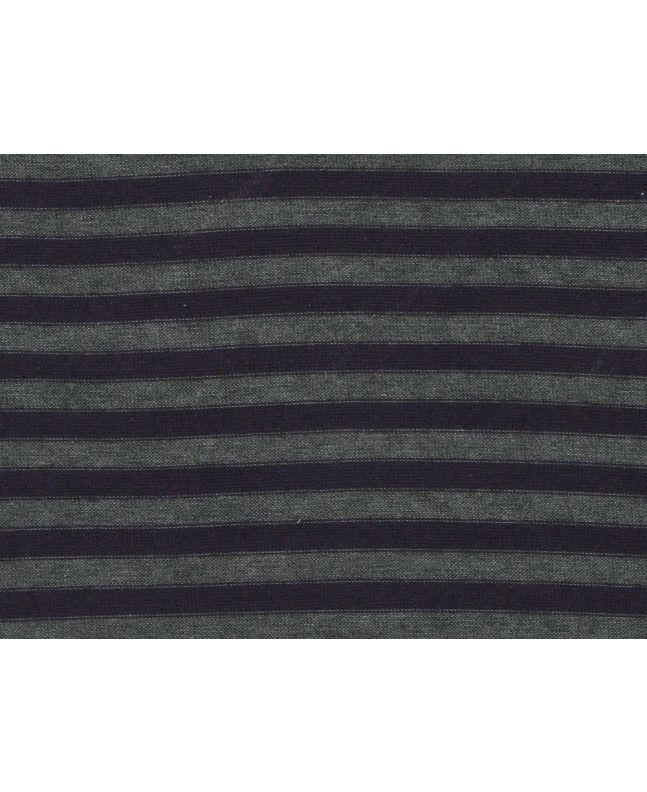 Stripe Jersey Collection, Aubergine and Grey