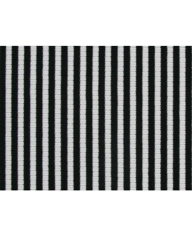 Stripe Ribbed Jersey Candy, Black