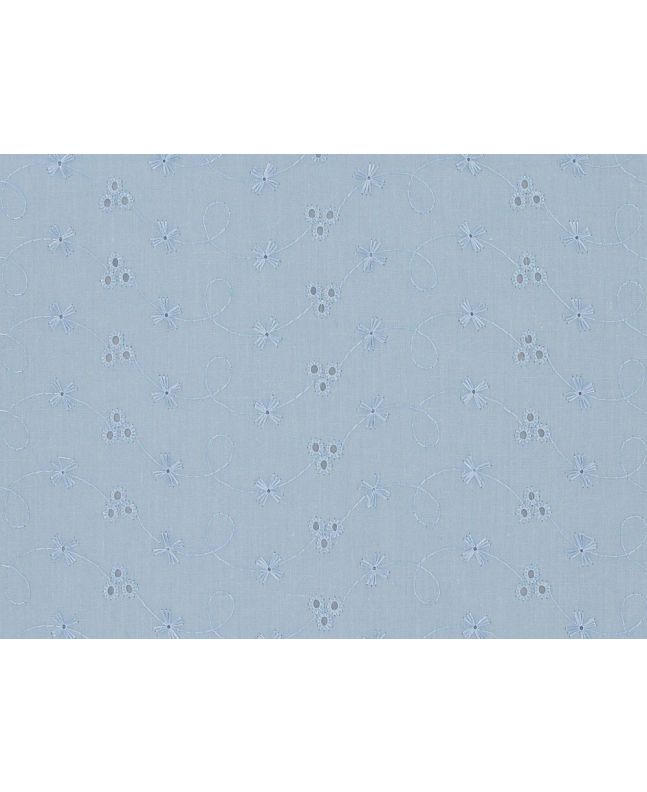 Summer Time 3 Hole Broderie Anglaise, Sky