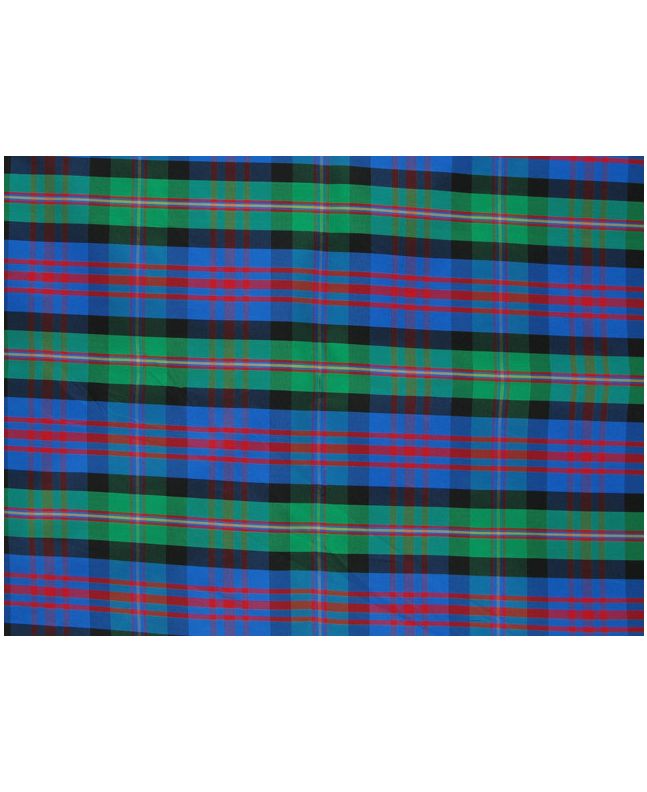 Taffeta Kilt Stripe - Blue and Green