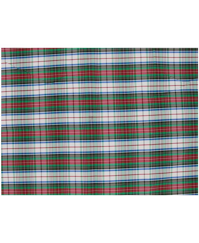 Taffeta Kilt Stripe - Green and Red