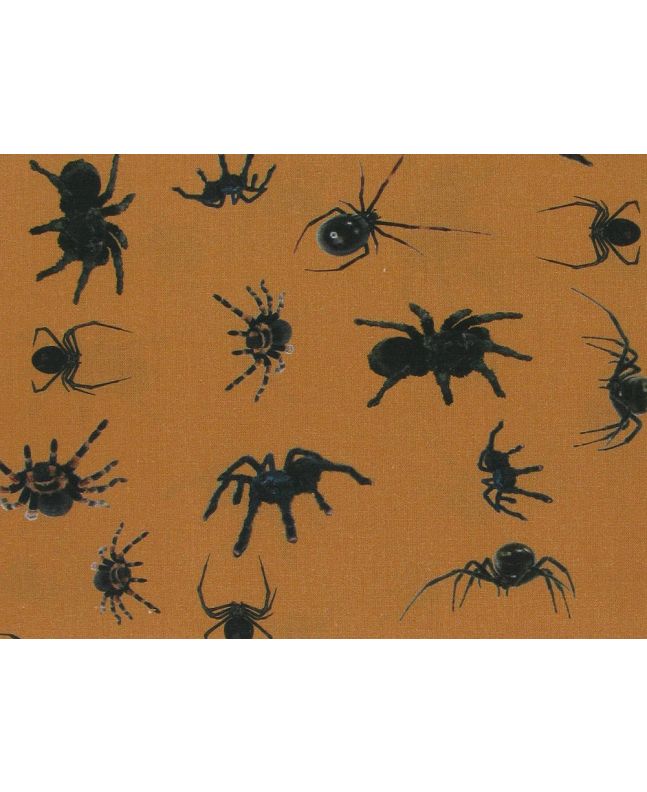 Tarantula Nightmare Cotton Print