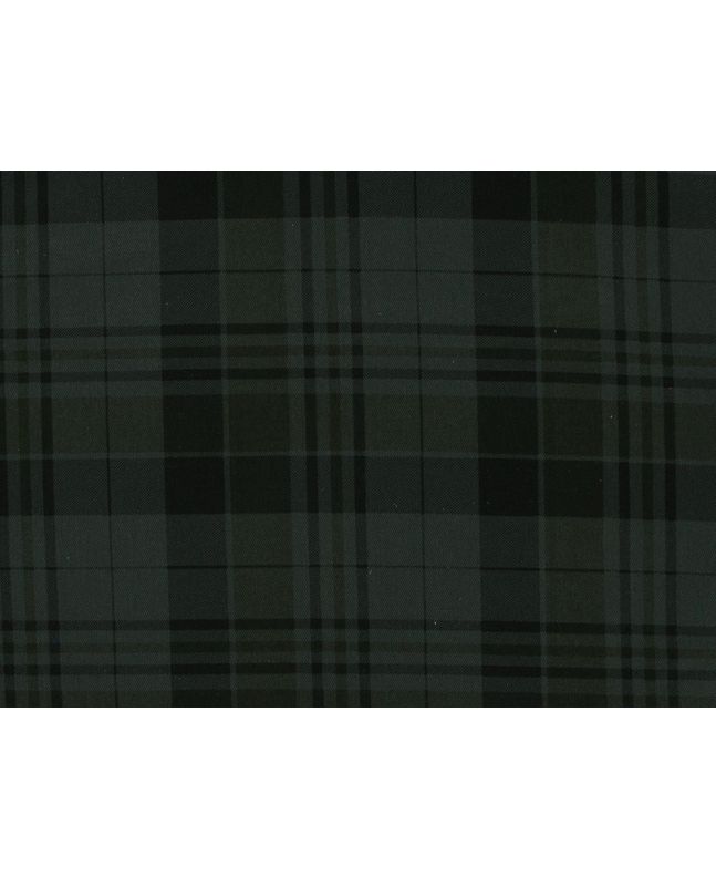 Tartan Printed Cotton Twill, Bottle
