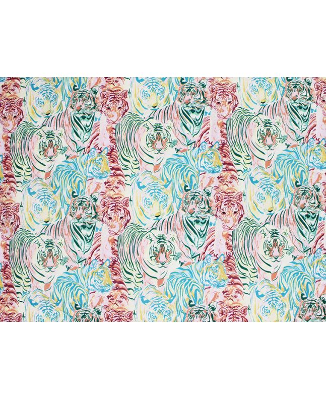 Tiger Camo Prowl Cotton Print