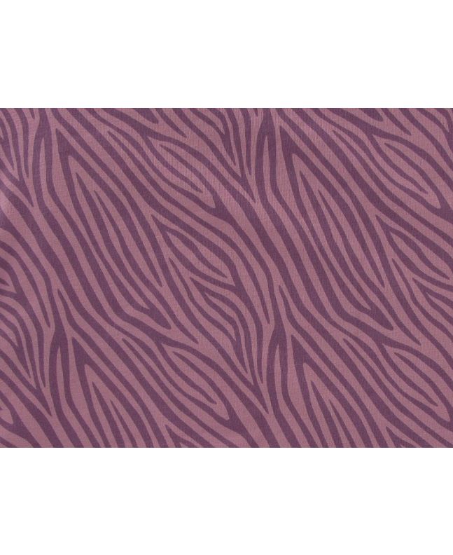 Tonal Zebra Cotton Jersey, Antique Pink