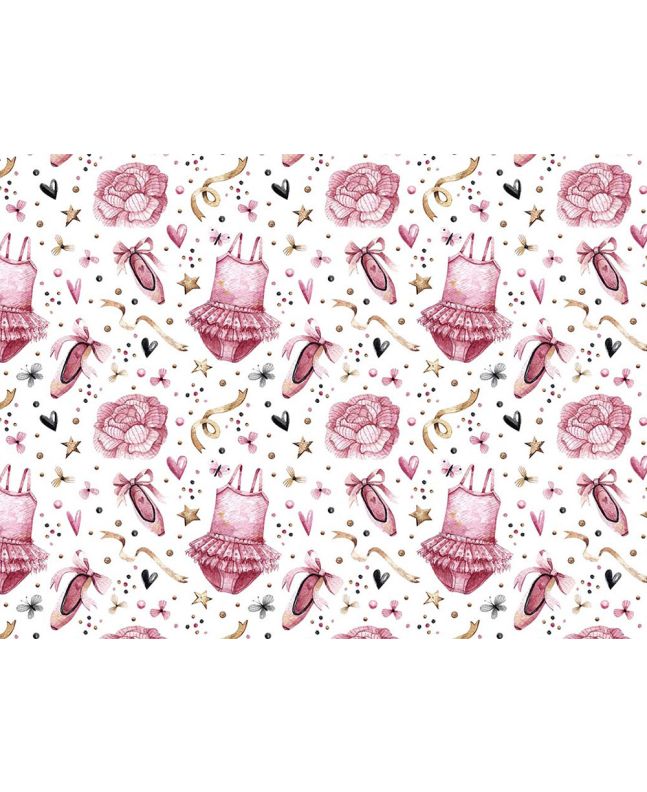 Tools Of The Trade Cotton Print, Ballerina
