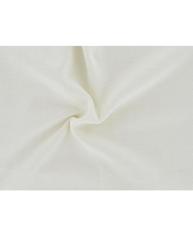 Tubular Ribbed Jersey, Cream