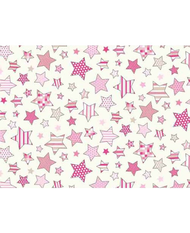 Twinkle Cotton Print, Pink