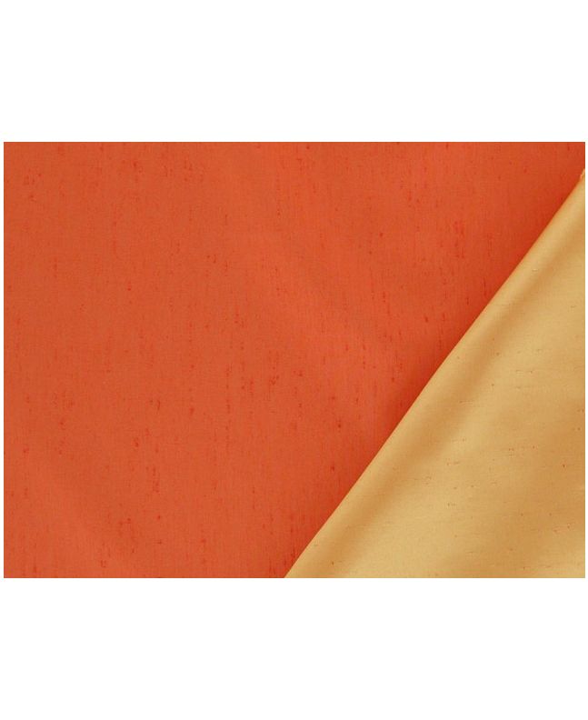 Two Tone Dupion - Orange