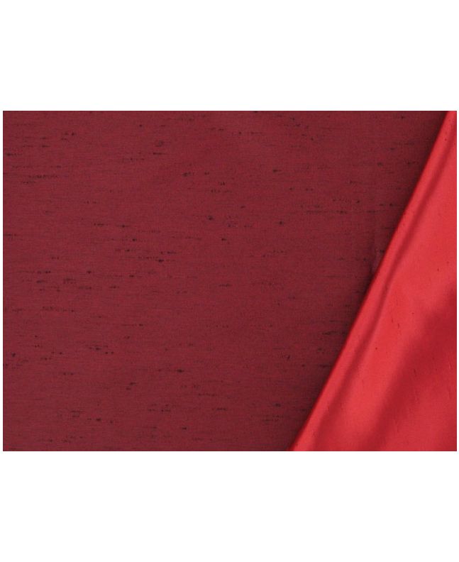 Two Tone Dupion - Red