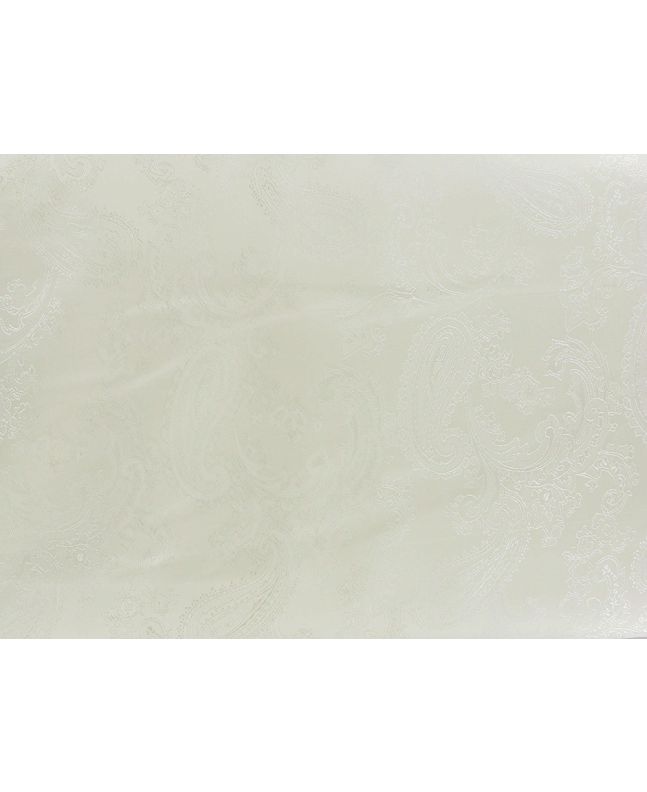 Two Tone Jacquard Paisley Lining, Cream