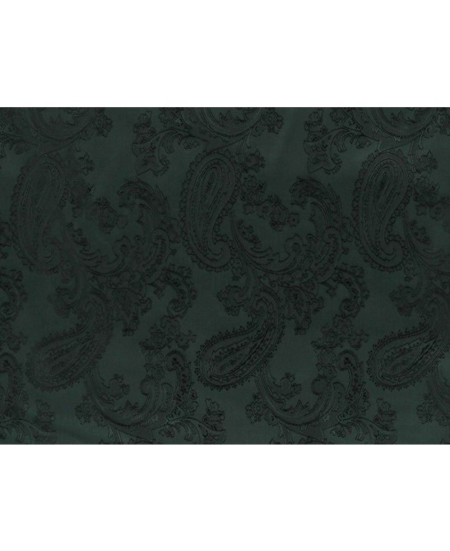 Two Tone Jacquard Paisley Lining, Emerald