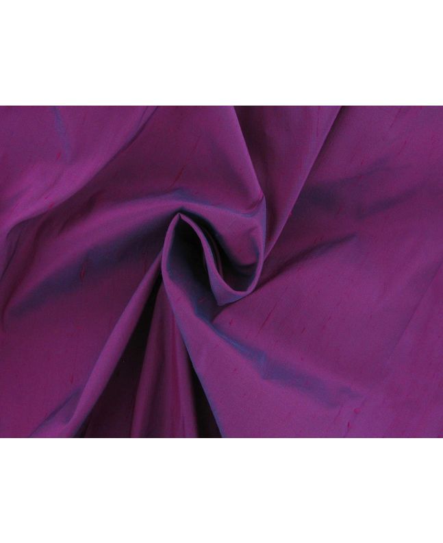 Two Toned Silk Dupion, Blue Lollipop