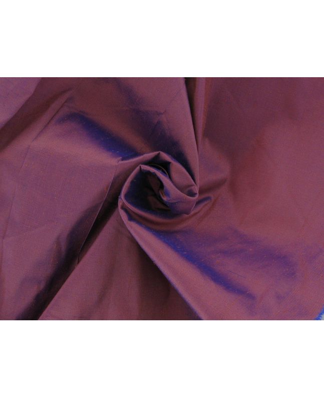 Two Toned Silk Dupion, Grape