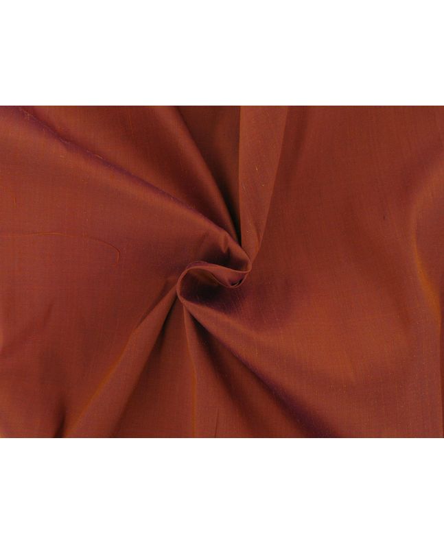 Two Toned Silk Dupion, Pumpkin