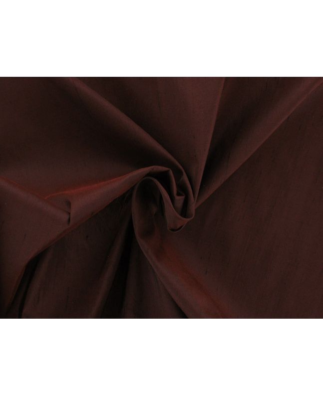 Two Toned Silk Dupion, Sangria